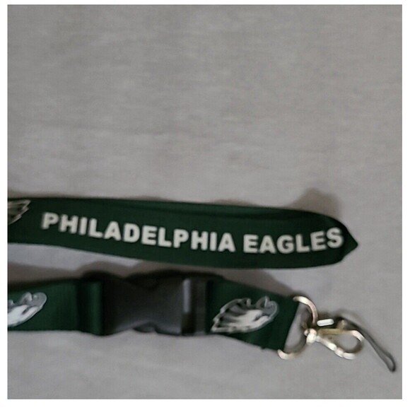 Philadelphia Eagles Lanyard NFL Football Playoffs NFC Superbowl Champions - Picture 2 of 4